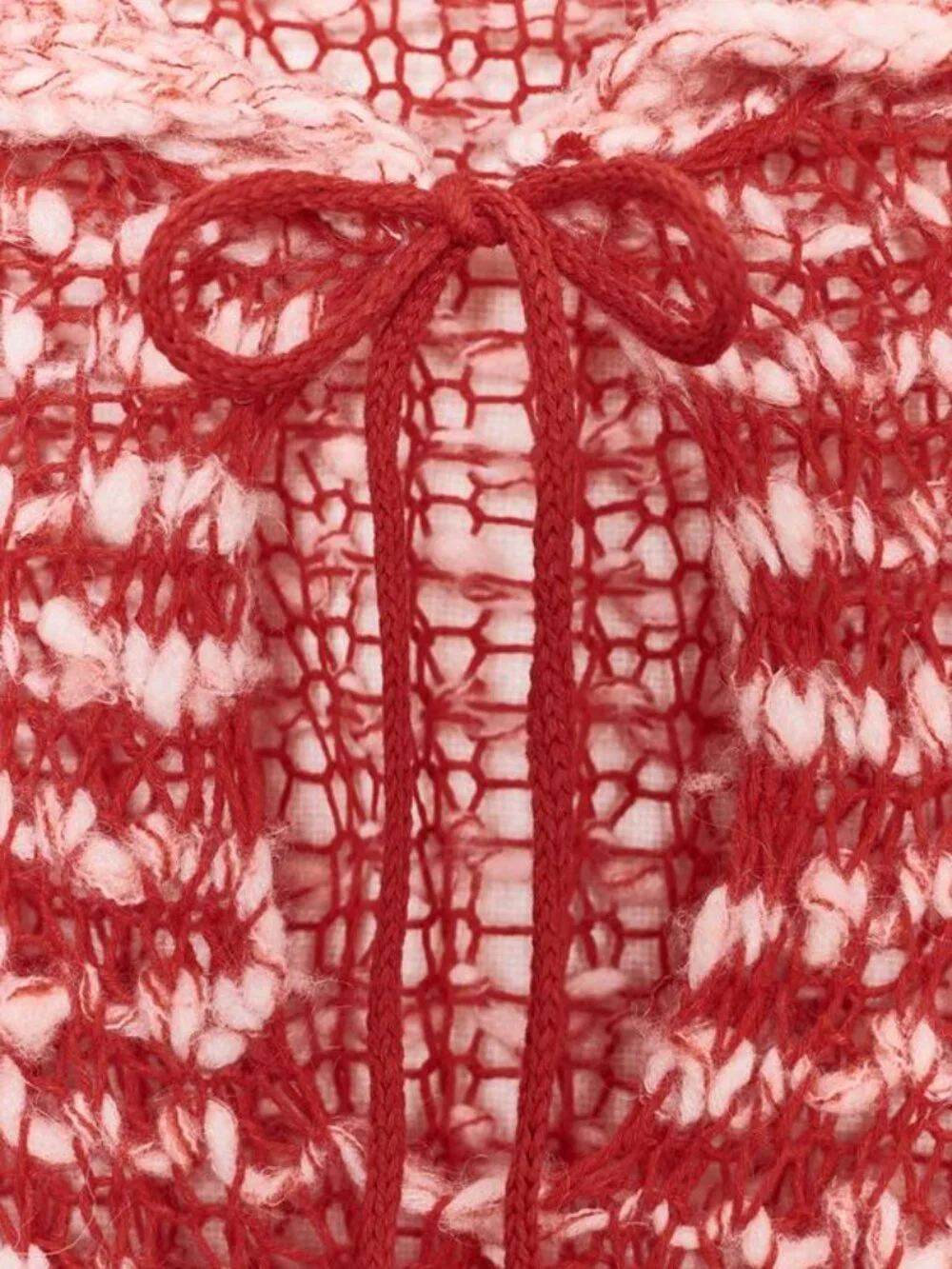 Zara Open Knit Polo Sweater.